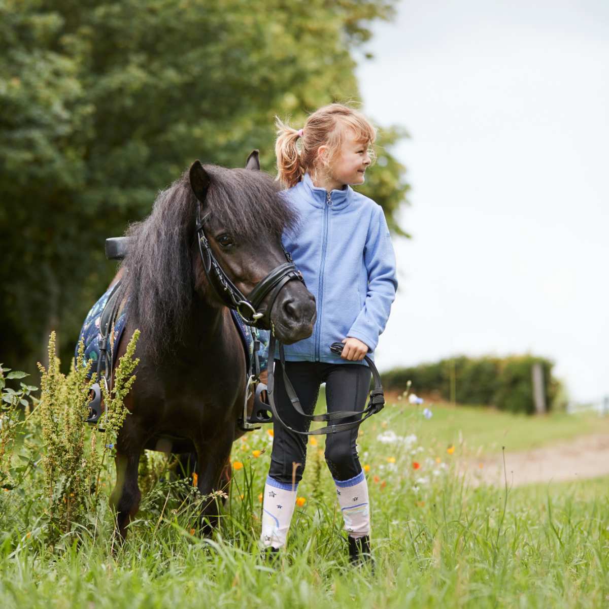 Equipage Molly junior ridetights, sort 1