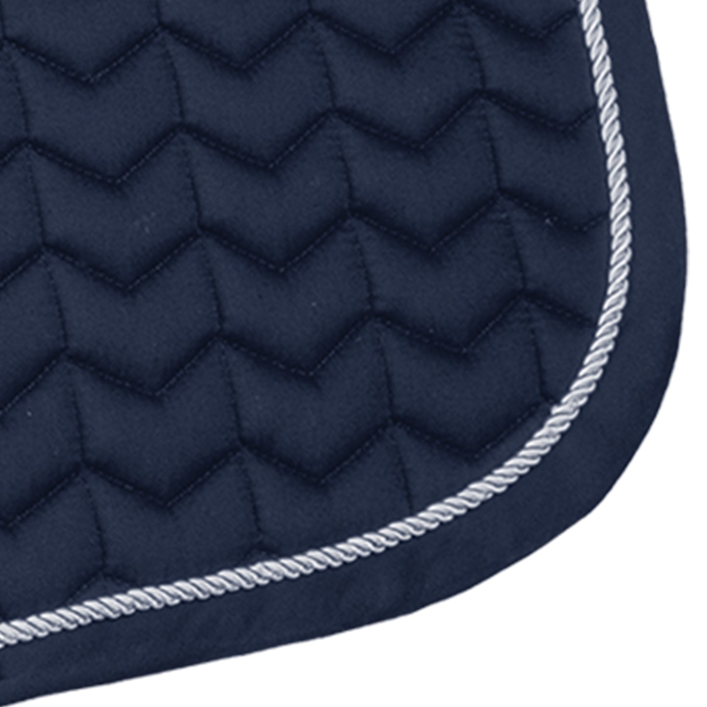 Waldhausen saddle pad Classic natblå/hvid, D 3