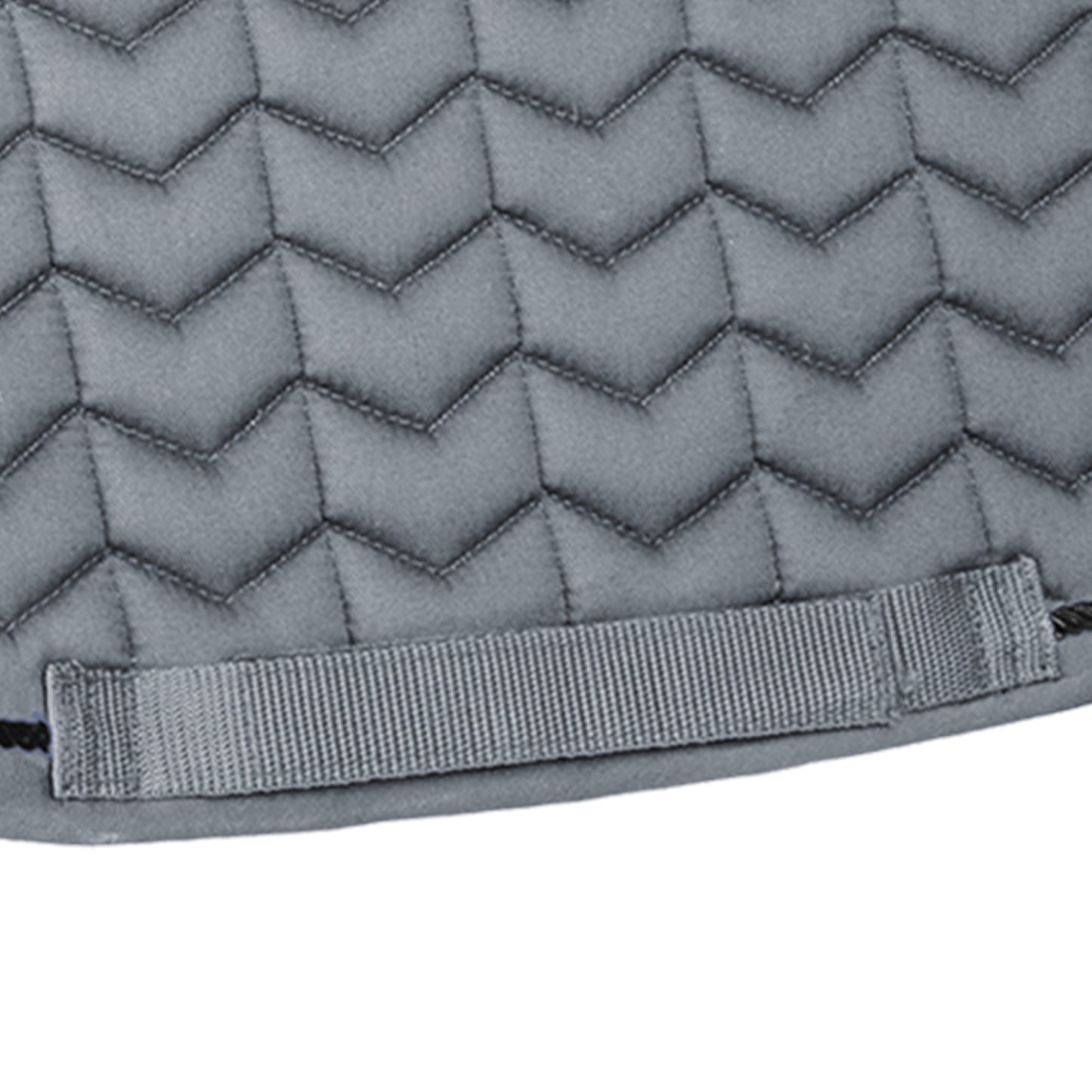 Waldhausen saddle pad Classic grå/sort, D 5