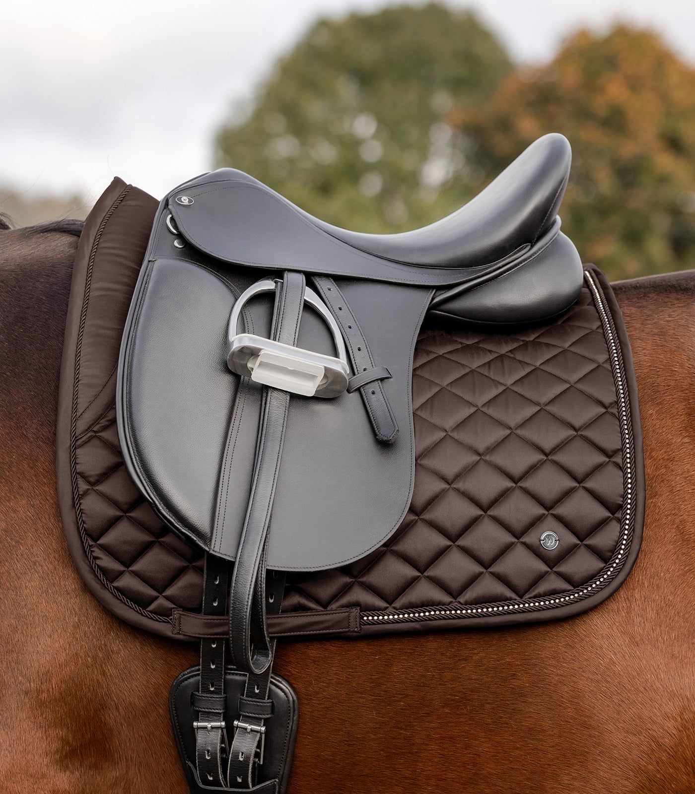 Waldhausen Saddle Pad Nepal, brun, D 2