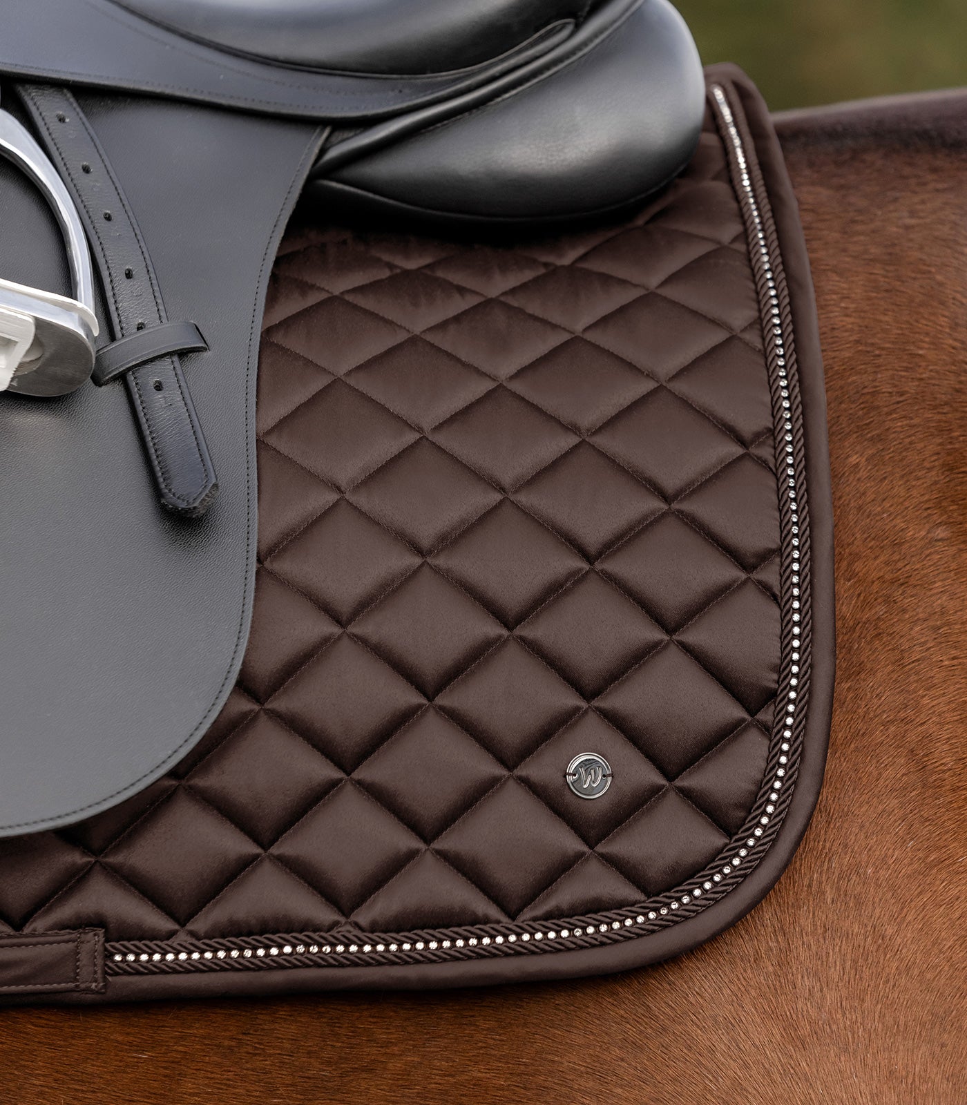Waldhausen Saddle Pad Nepal, brun, D 3