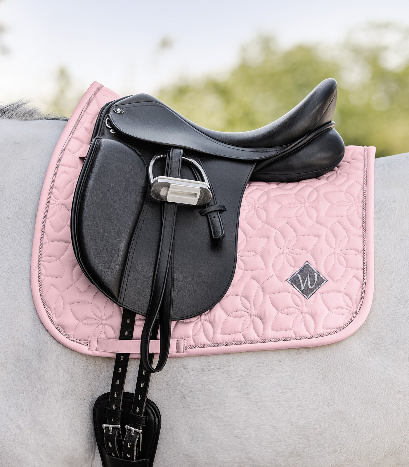 Waldhausen saddle pad Marseille, powder rose, D 3