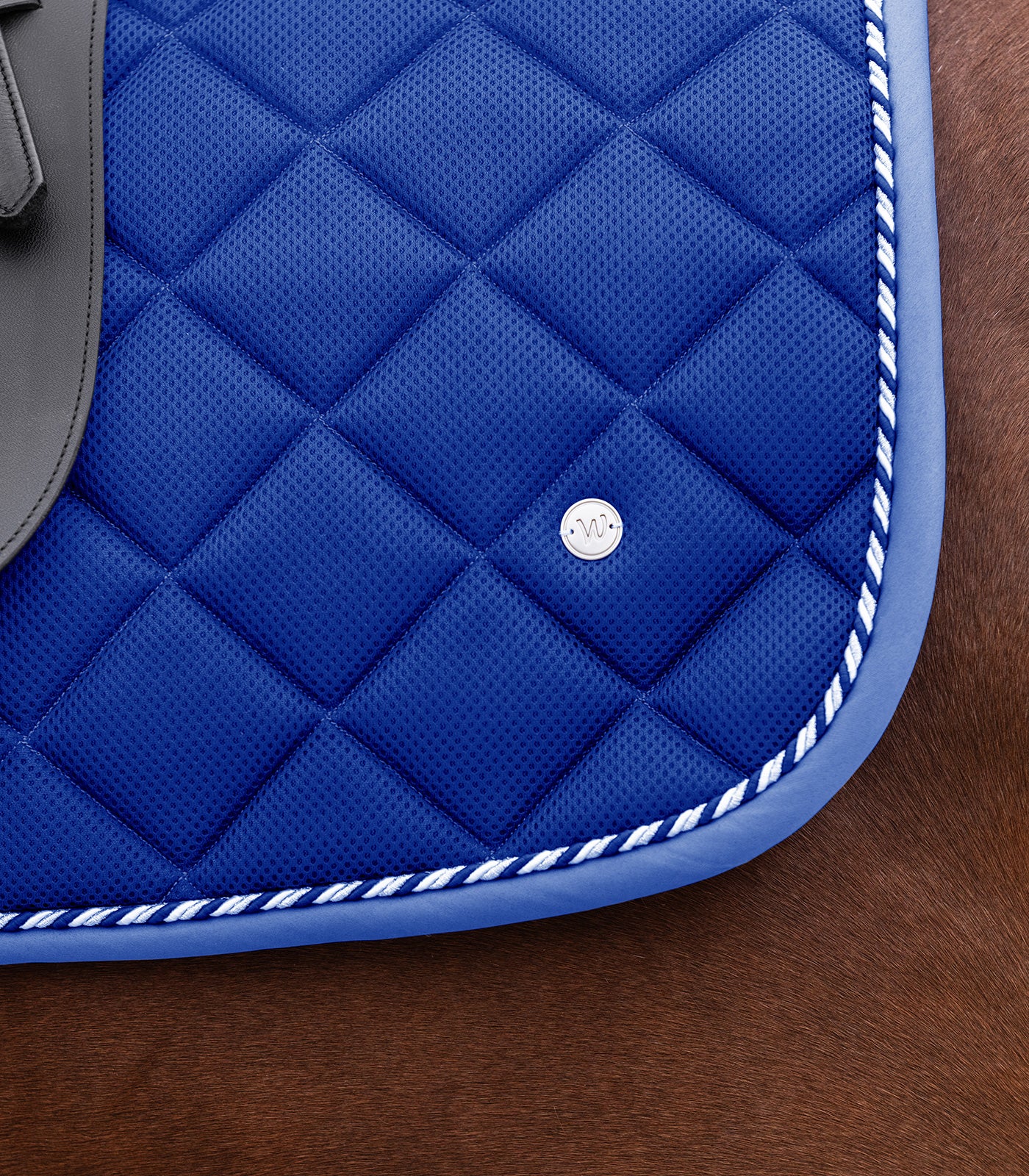 Waldhausen saddle pad Breath, safirblå, D 3