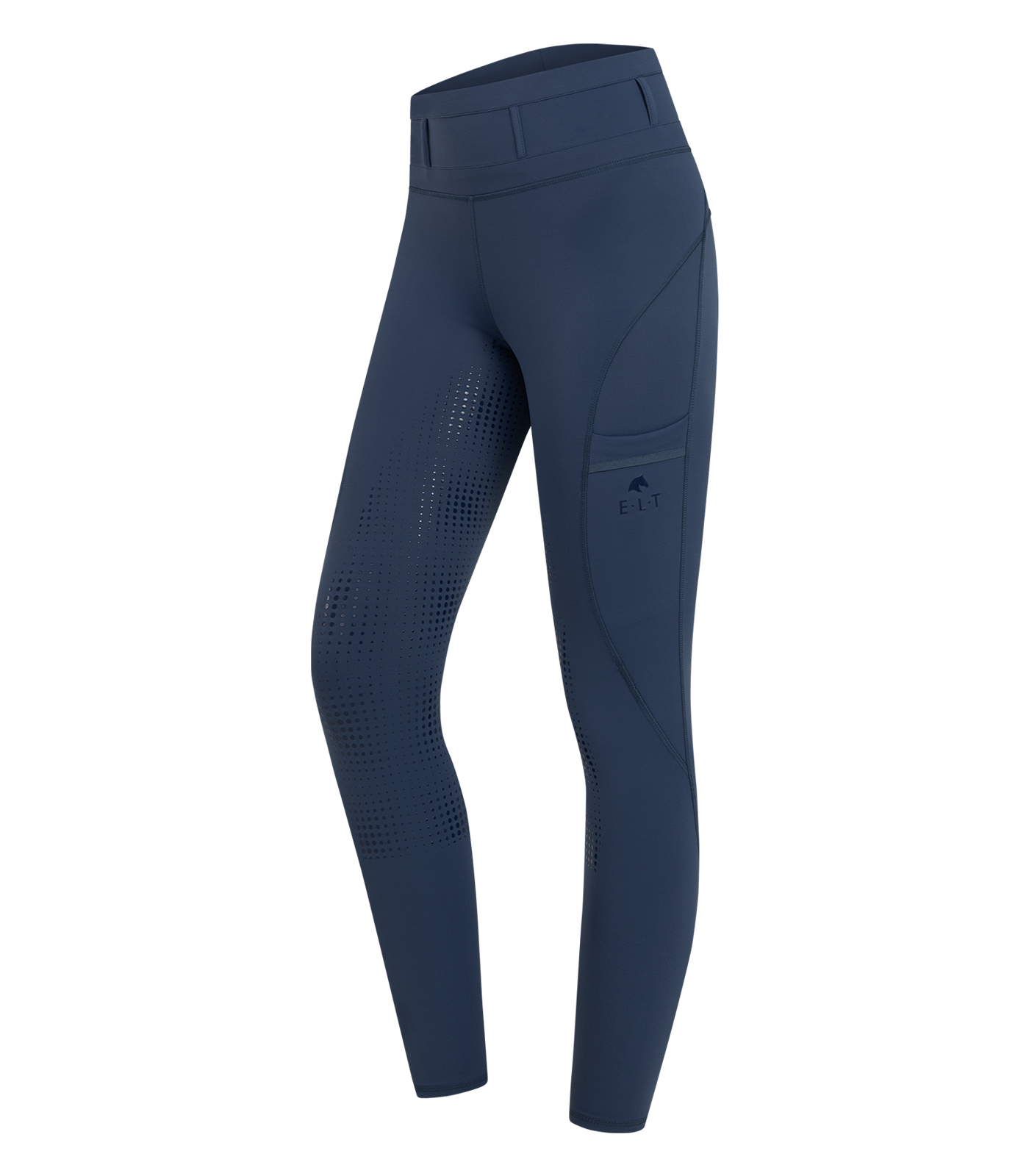 ELT Hanna høj talje ridetights - Denim Blå 22