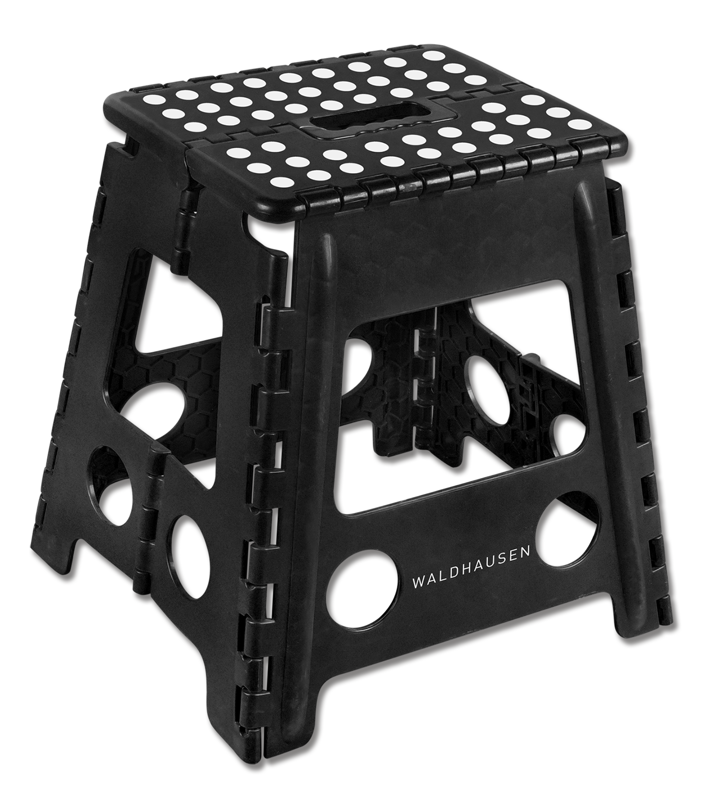Waldhausen Foldbar skammel, 38x32x39 cm, sort 1