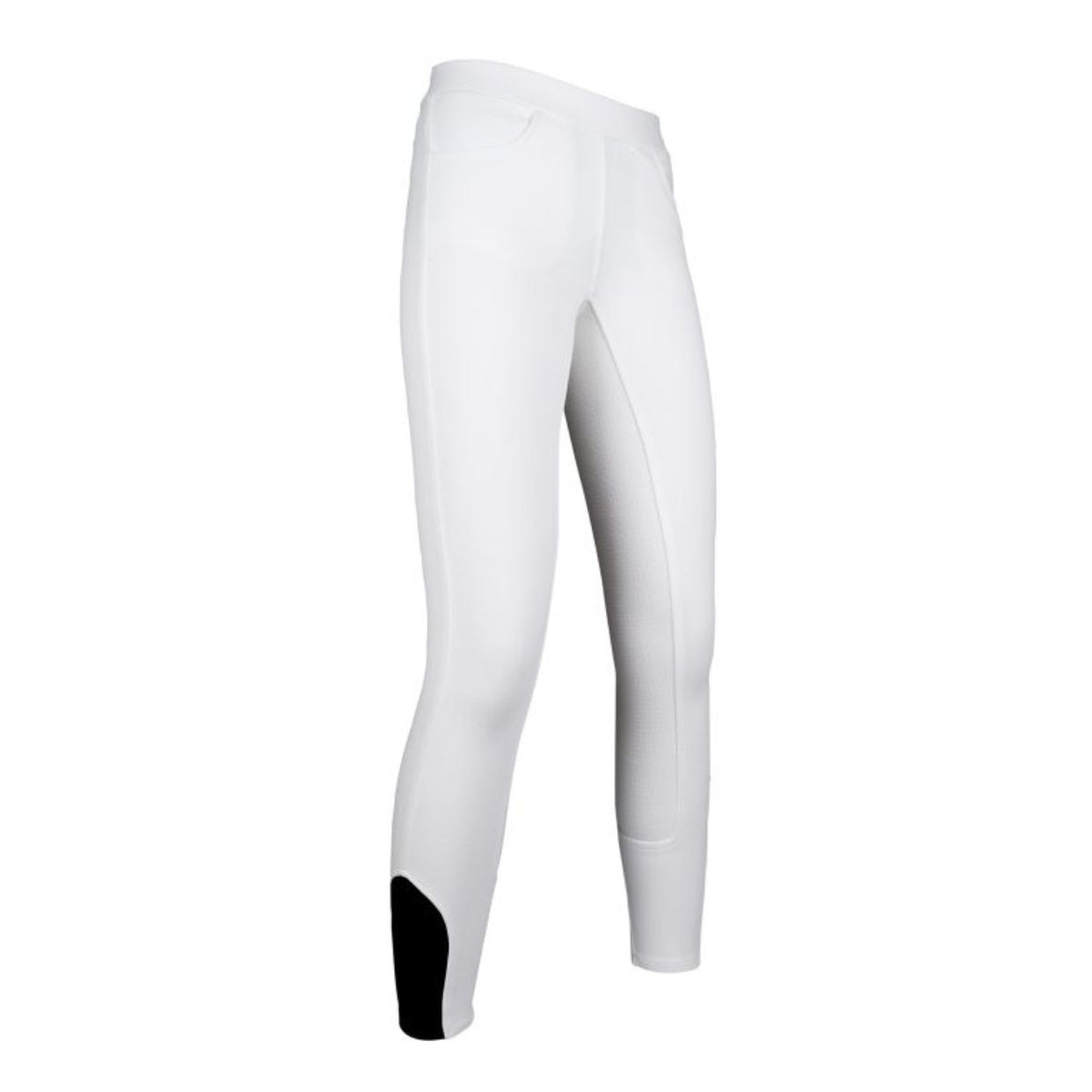 HKM Yvi Full Grip ridetights, hvid. Str. 170/176