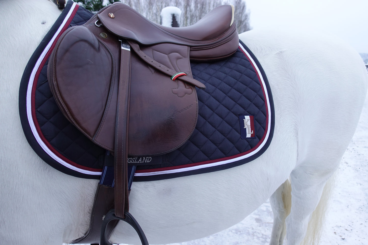 Kingsland Classic Jumping underlag, navy 2