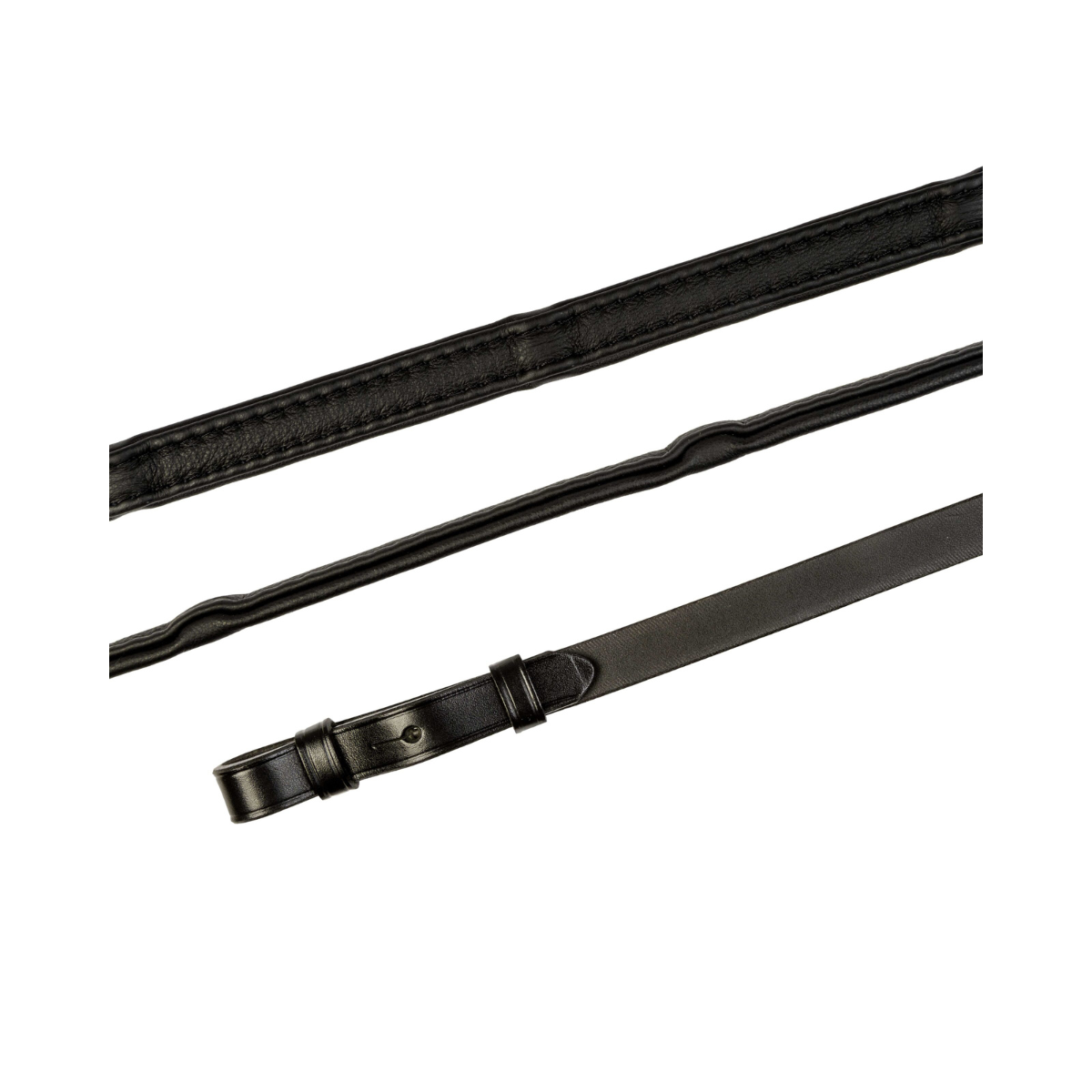 OS Soft Lædertøjle 16mm - Sort