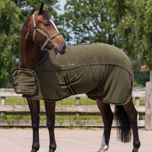 QHP Microfiber sommerdækken - Olive