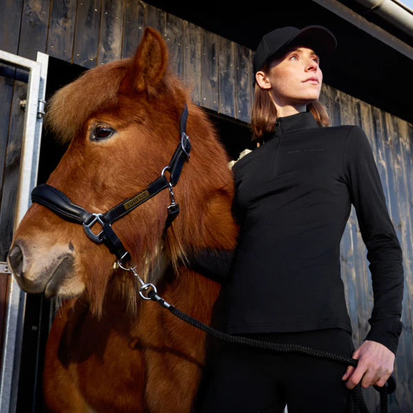 EQUES x Kingsland Vigdis ridebluse - Sort