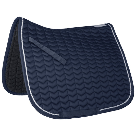 Waldhausen saddle pad Classic natblå/hvid, D 1