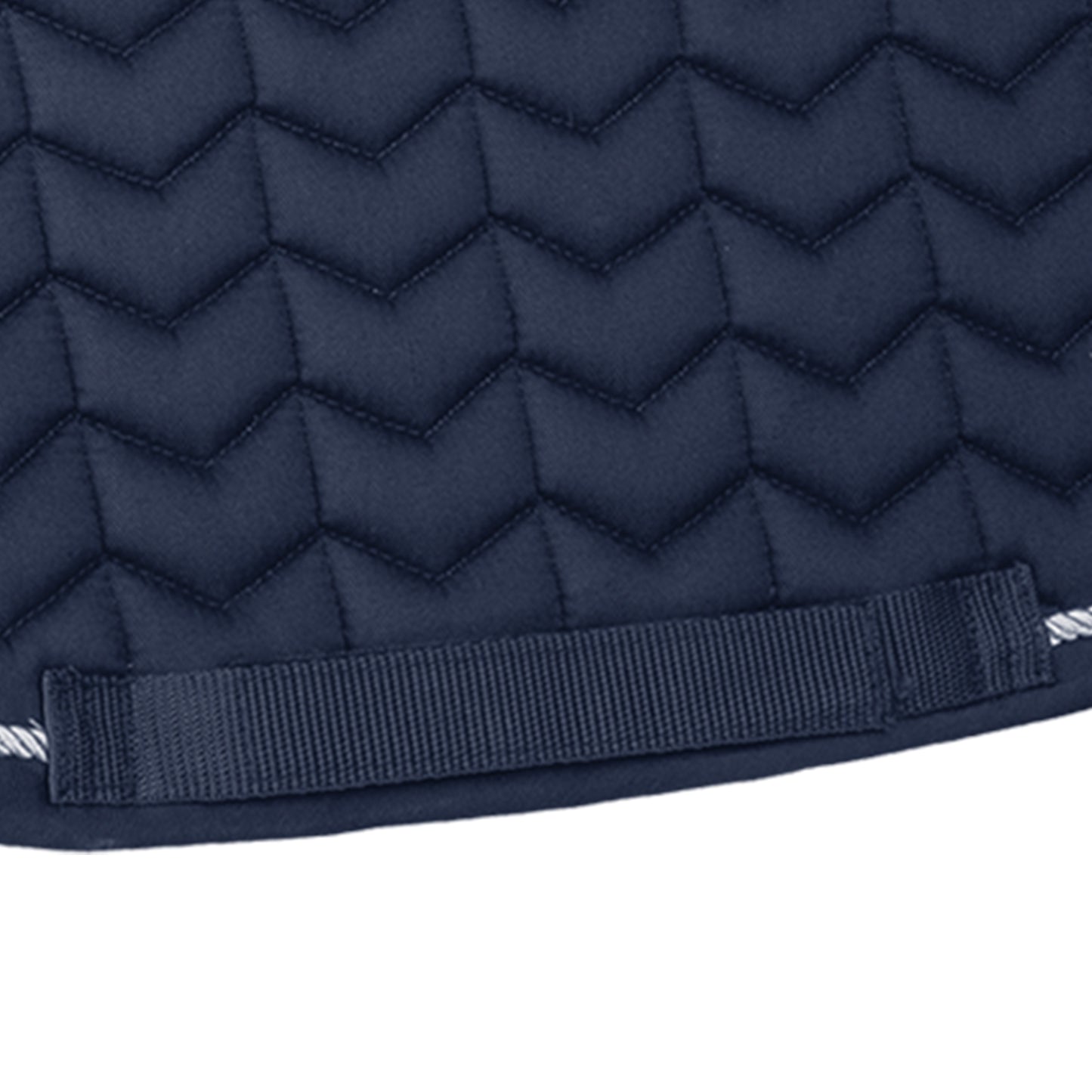 Waldhausen saddle pad Classic natblå/hvid, D 5