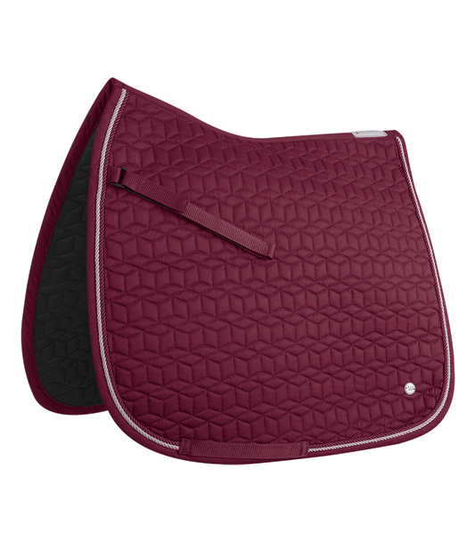 Waldhausen Saddle Pad Philadelphia, fløjl rød, D 1