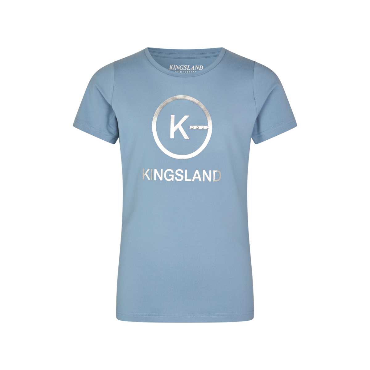 Kingsland Hellen Junior t-shirt, Blue faded denim 1