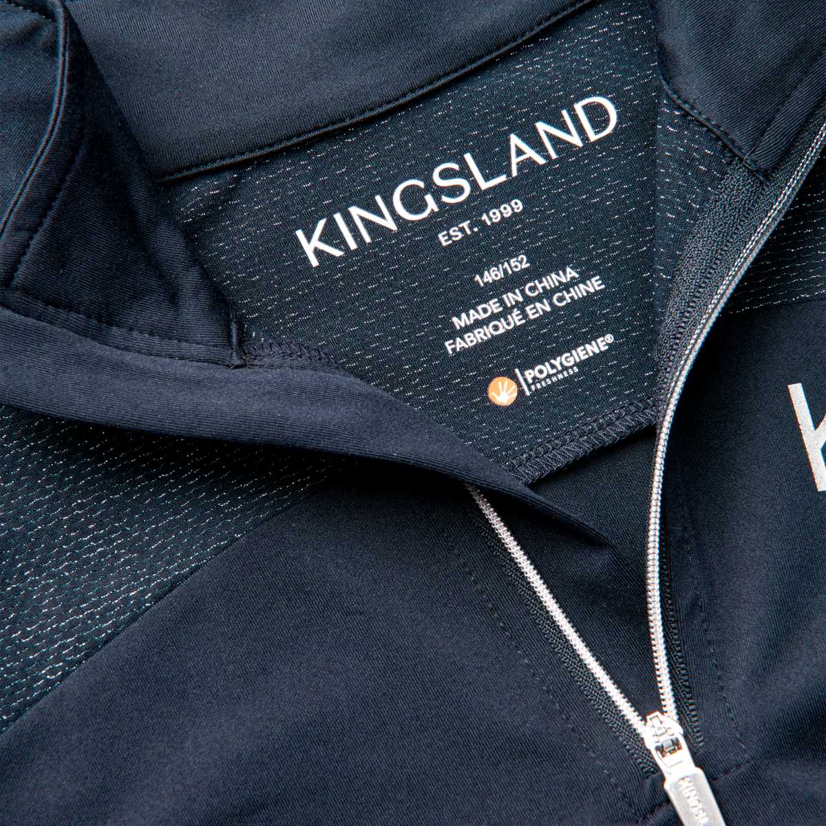 Kingsland Valerie Junior training shirt, navy 4