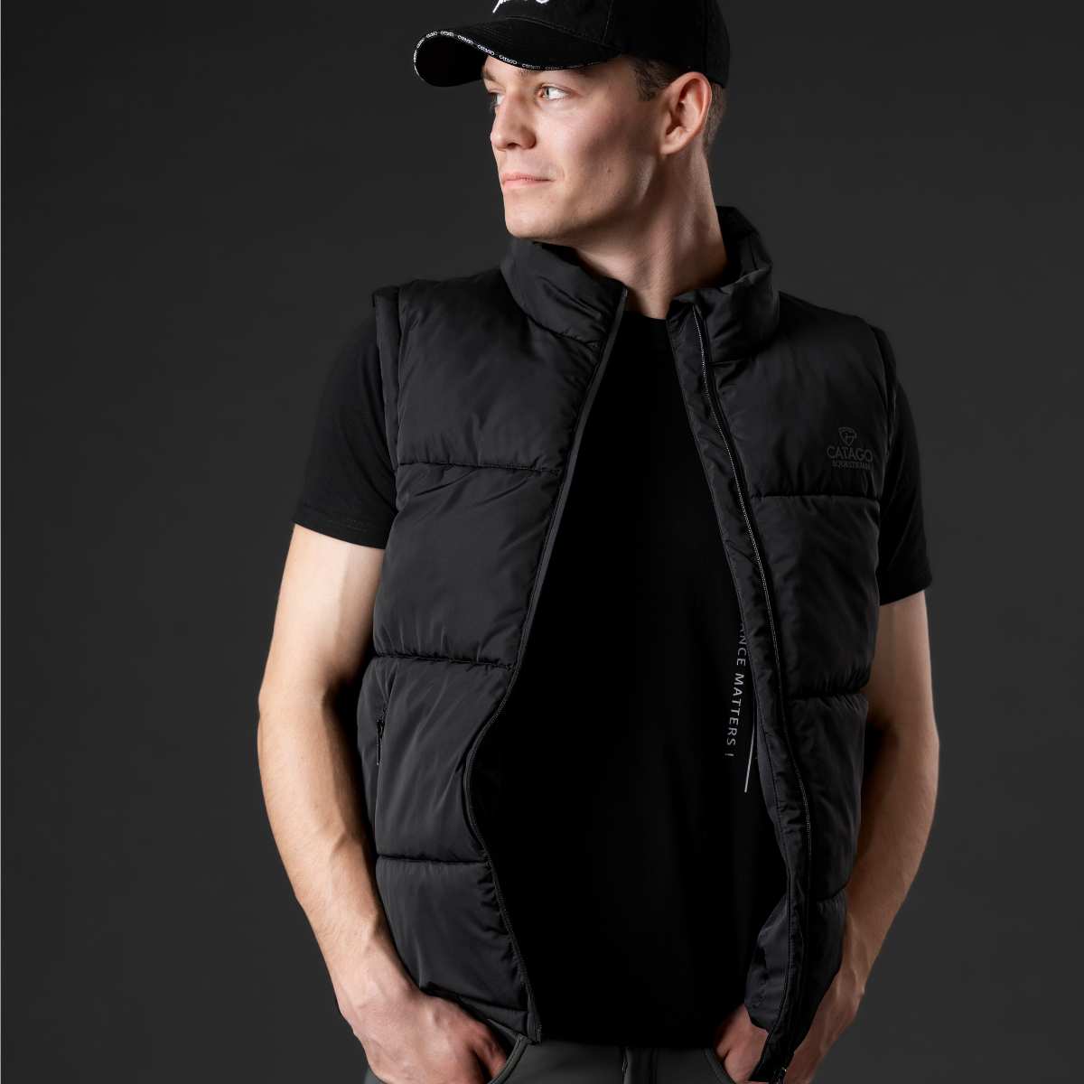 Catago Men Brody vest, sort 2