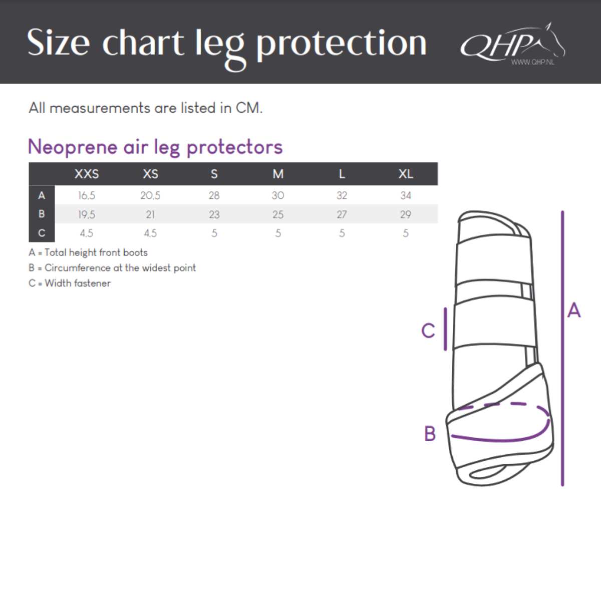 QHP Neopren Air gamacher 3