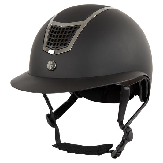 BR Lambda Plus ridehjelm, gun metal black 1