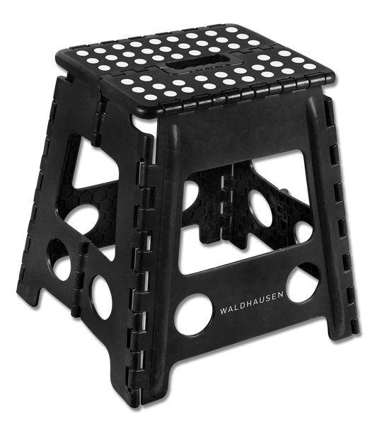 Waldhausen Foldbar skammel, 38x32x39 cm, sort 1