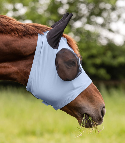 Waldhausen Puck fly mask - Pastel Blå 9
