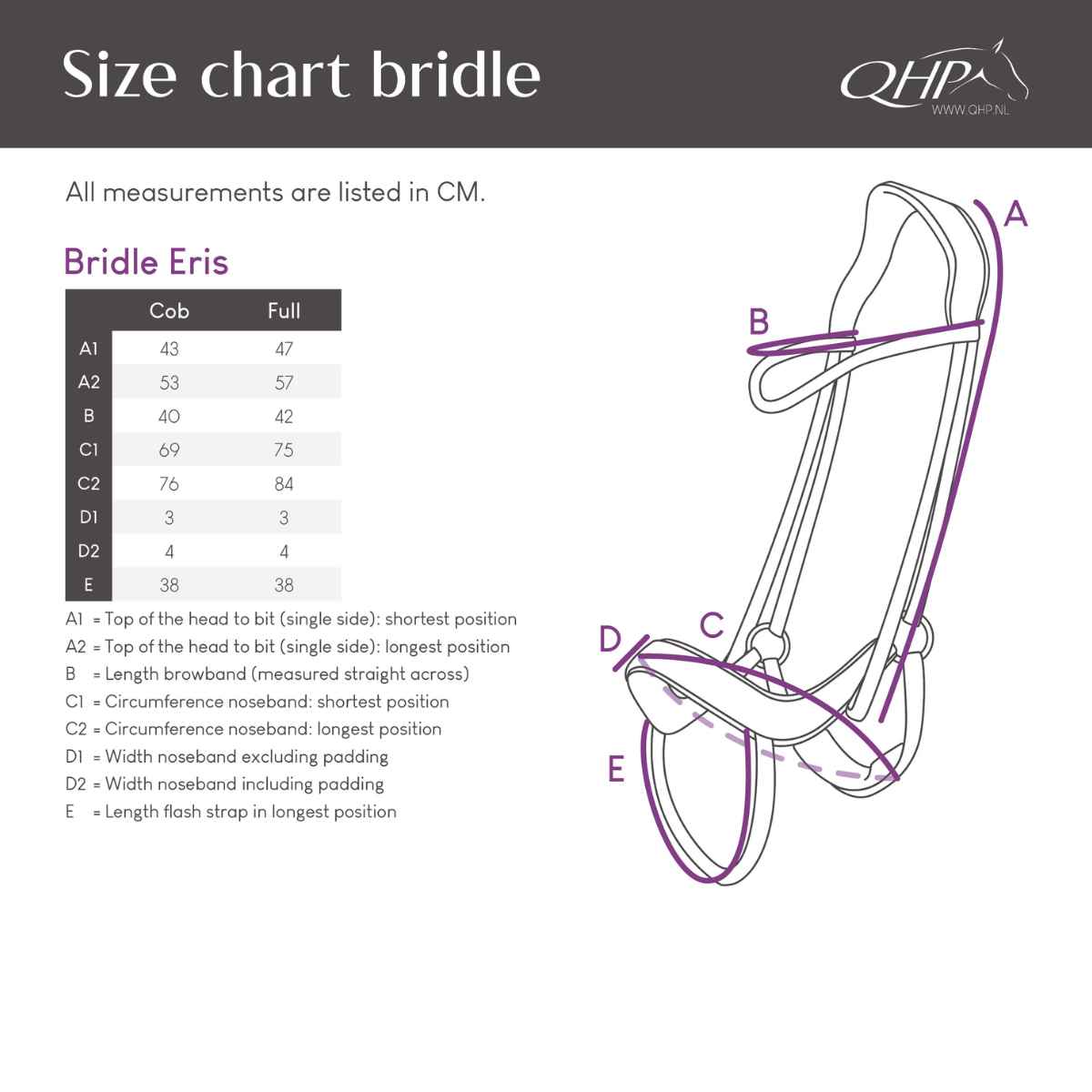 QHP Eris trense 10