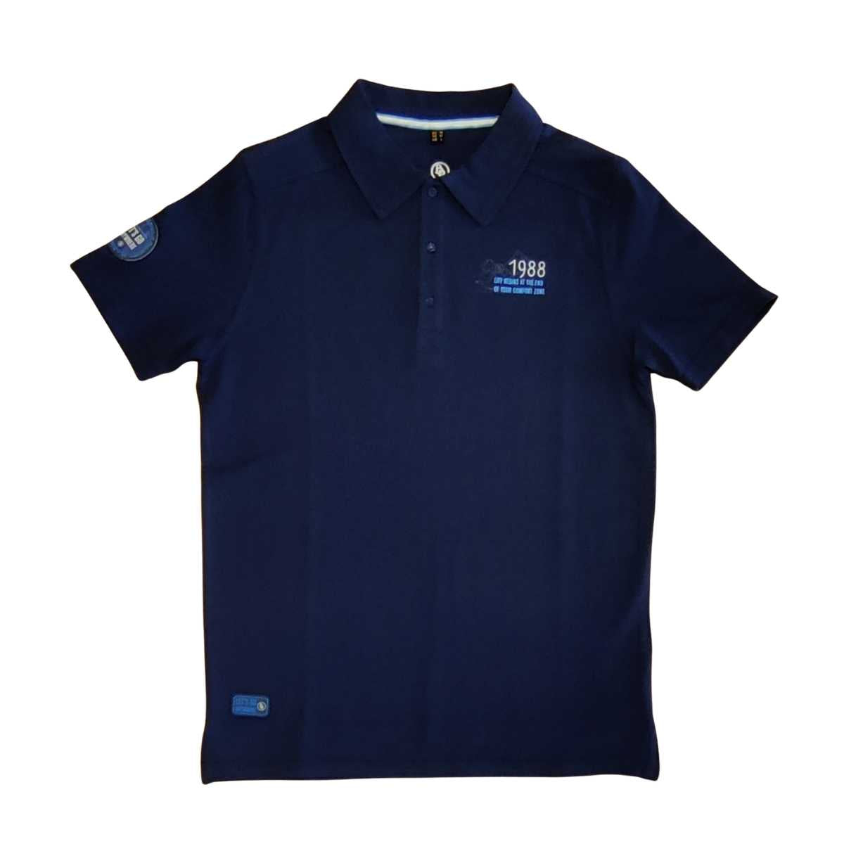 BR Gull herre polo, navy 1