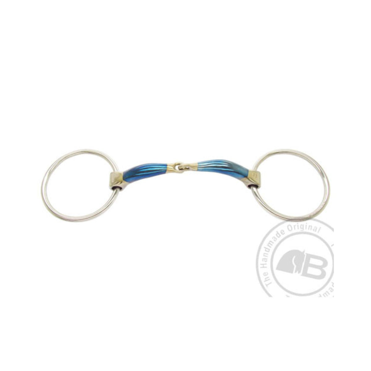 Bombers Snaffle bid løse ringe, 12mm