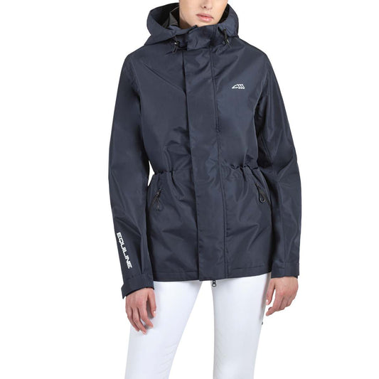 Equiline Rawek regnjakke, navy 1