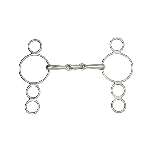 HorseGuard Royal Steel 3-delt 3-ringsbid 1