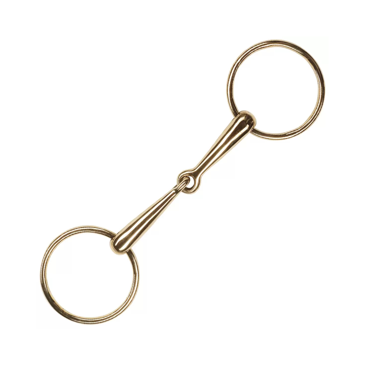 HorseGuard 2-delt trensebid 16 mm, guld