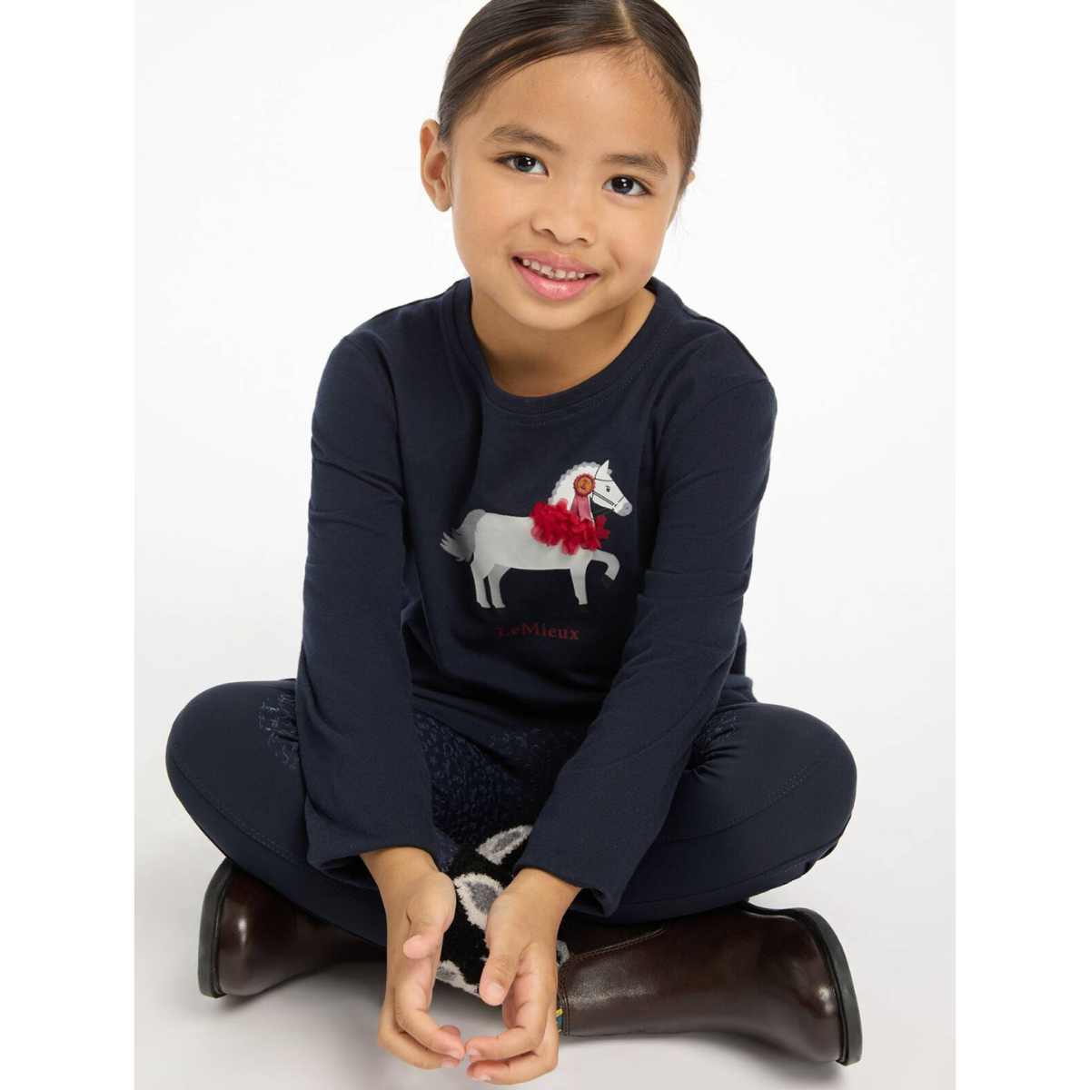 LeMieux Mini Jessie t-shirt, navy 5