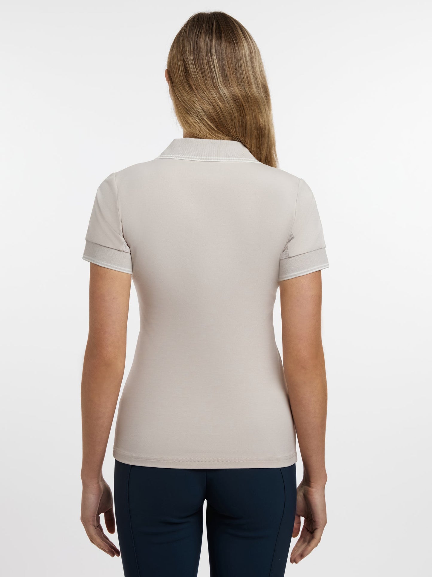 LeMieux Serena Sports Polo - Stone