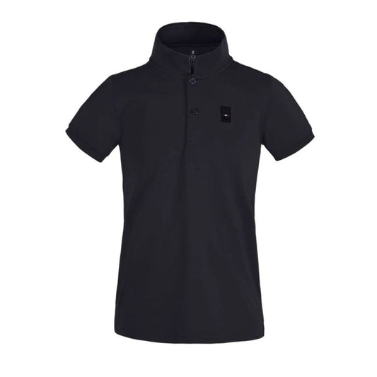 Kingsland Ales Tec Pique junior polotrøje - Navy