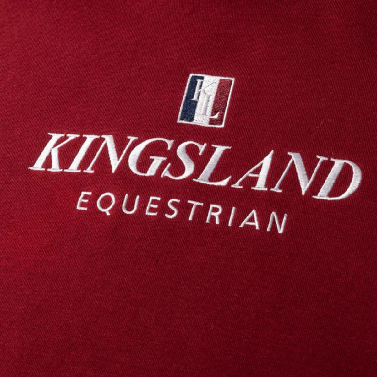 Kingsland Classic Junior Hoodie, burgundy