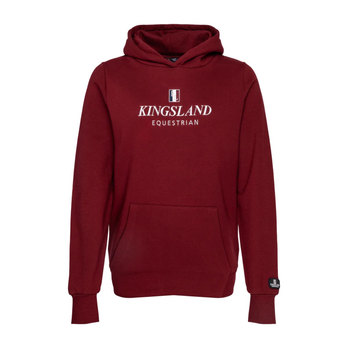 Kingsland Classic Junior Hoodie, burgundy