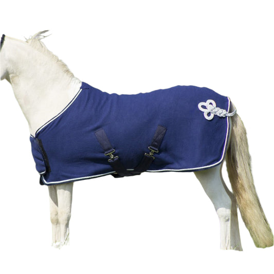 QHP Falabella fleece dækken m. pynt 1