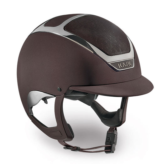 KASK Ridehjelm, Dogma brun,silver 1