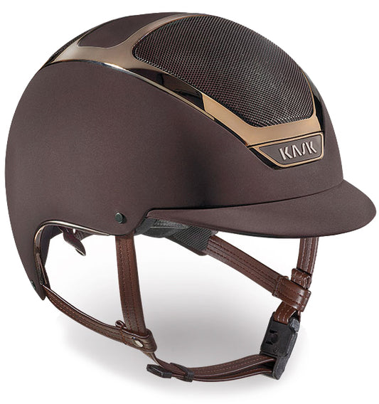 KASK Dogma Chrome Light Ridehjelm, brun 1